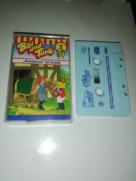 Bibi und Tina Folge 2 Amadeus ist krank Weiß mit Blauen Druck 4.27102 (Blaues Kioskcover)