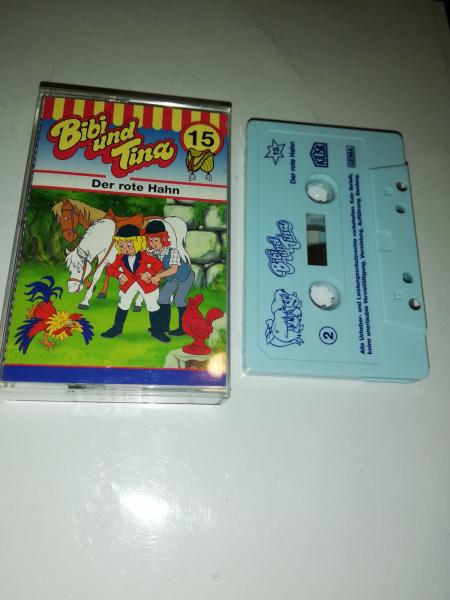Bibi und Tina Folge 15 Der rote Hahn Weiß mit Blauen Druck 4.27115 (Blaues Kioskcover)