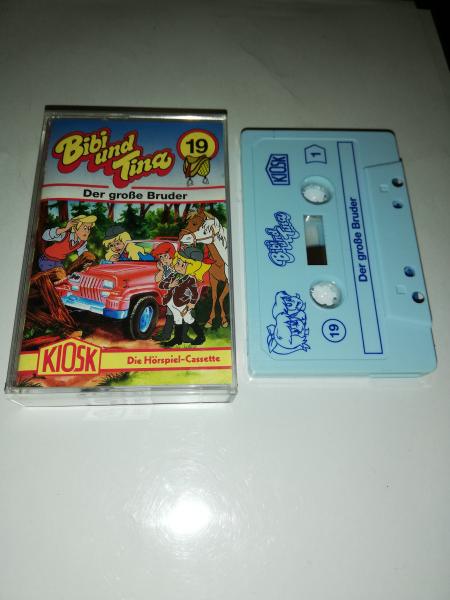 Bibi und Tina Folge 19 Der große Bruder Weiß mit Blauen Druck 4.27119 Kiosk(Rot-Gelbes Kioskcover)