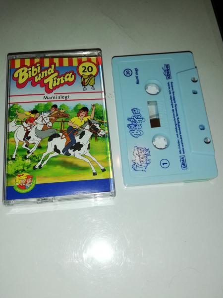 Bibi und Tina Folge 20 Mami siegt Weiß mit Blauen Druck 4.27120 Kiddinx