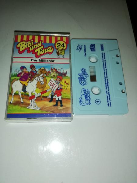 Bibi und Tina Folge 24 Der Millionär Weiß mit Blauen Druck 4.27124 (Blaues Kioskcover)