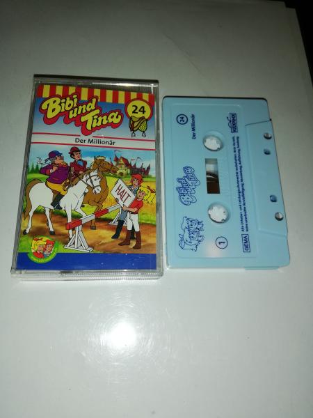 Bibi und Tina Folge 24 Der Millionär Weiß mit Blauen Druck 4.27124 Kiddinx