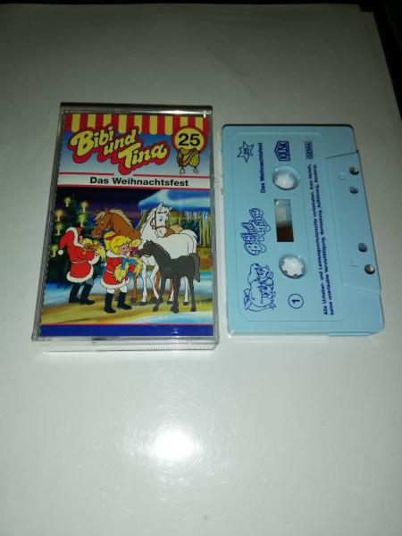Bibi und Tina Folge 25 Das Weihnachtsfest Weiß mit Blauen Druck 4.27125 (Blaues Kioskcover)