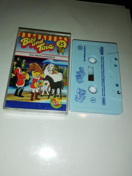 Bibi und Tina Folge 25 Das Weihnachtsfest Weiß mit Blauen Druck 4.27125 Kiddinx