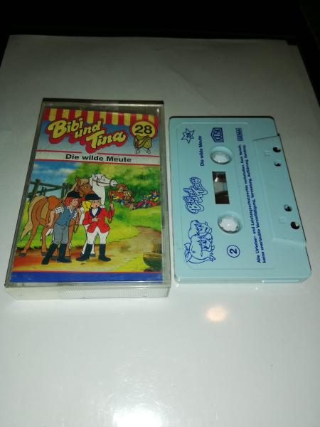 Bibi und Tina Folge 28 Die wilde Meute Weiß mit Blauen Druck 4.27128 Kiosk