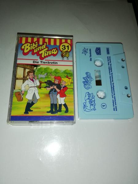 Bibi und Tina Folge 31 Die Tierärztin Weiß mit Blauen Druck 4.27131 Kiosk