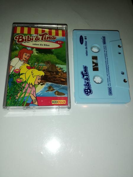 Bibi und Tina Folge 61 retten die Biber Weiß mit Blauen Druck 4.27161 Kiddinx