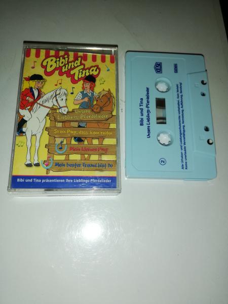 Bibi und Tina Unsere Lieblings-Pferdelieder Weiß mit Blauen Druck 4.27791