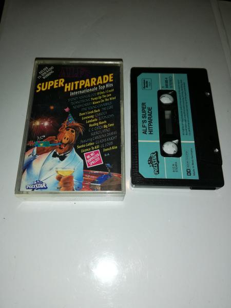 Alf`s Super Hitparade Schwarz mit Blauen Aufkleber 840 685-4