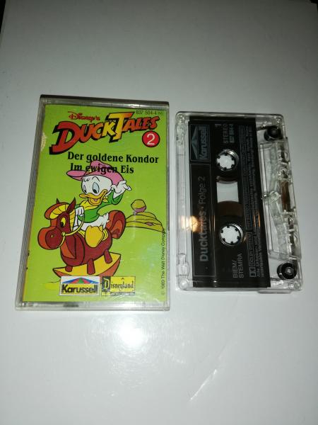 Duck Tales Folge 2 Der goldene Kondor/ Im ewigen Eis Transparent 837 504-4 (Selten)