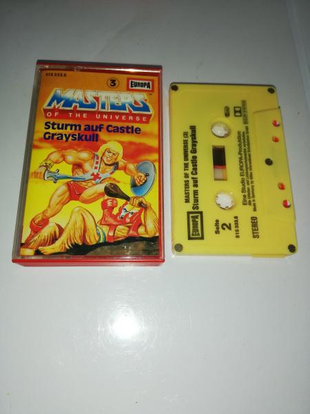 Masters of the Universe Folge 3 Sturm auf Castle Grayskull 5-fach Silber geschraubt Gelb 515 333.6 Europa
