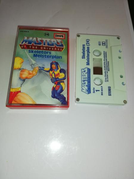 Masters of the Universe Folge 24 Skeletors Meisterplan 4-fach Silber geschraubt Weiß 515 354.9