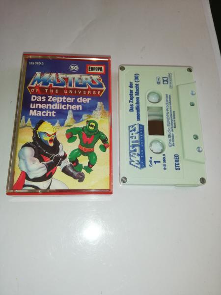 Masters of the Universe Folge 30 Das Zepter der unendlichen Macht 4-fach Silber geschraubt Weiß Großer Print 515 360.3