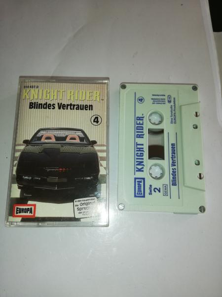 Knight Rider Folge 4 Blindes Vertrauen 4-fach Silber geschraubt Weiß- Blau 514 437.0