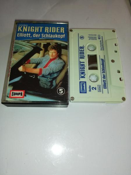 Knight Rider Folge 5 Elliott. der Schlaukopf 5-fach Silber geschraubt Weiß-Blau 514 438.8