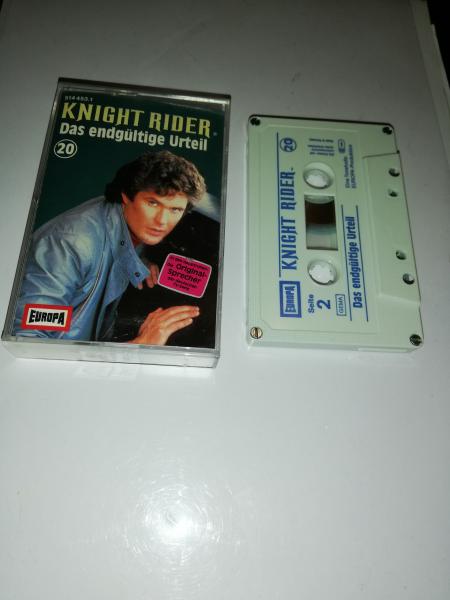 Knight Rider Folge 20 Das endgültige Urteil 4-fach Silber geschraubt Weiß-Blau 514 453.1