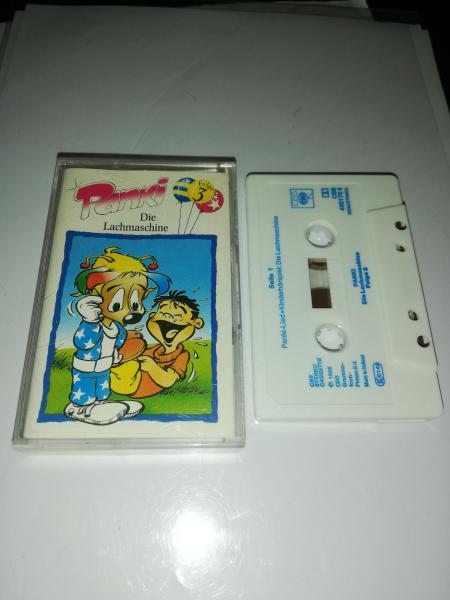 Panki Folge 3 Die Lachmaschine Weiß-Blau 450 170 4( Folgennummer vorn und an der Seite)