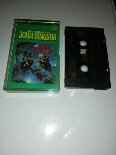 Geisterjäger John Sinclair Folge 4 Tonstudio Braun 5-fach Schwarz geschraubt Der Pfähler Schwarz mit Goldenen Druck 033