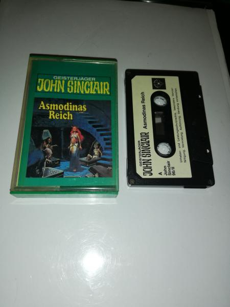 Geisterjäger John Sinclair Folge 16 Asmodinas Reich 5-fach Schwarz geschraubt Schwarz mit Weißen Aufkleber 096