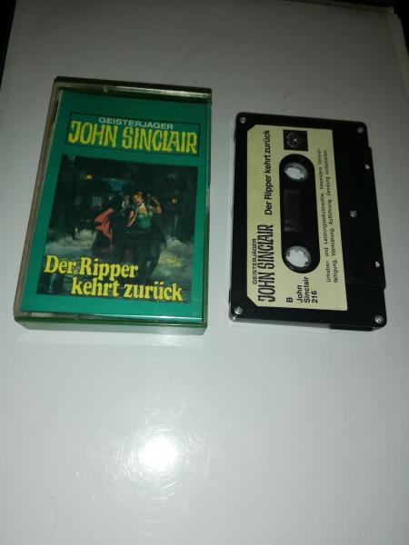 Geisterjäger John Sinclair Folge 36 Der Ripper kehrt zurück 5-fach Silber Geschraubt Schwarz mit Weißen Aufkleber 216