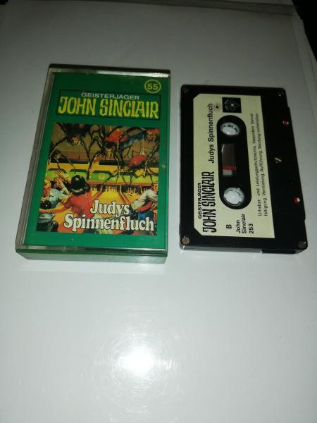 Geisterjäger John Sinclair Folge 55 Judys Spinnenfluch 5-fach Silber geschraubt Schwarz mit Weißen Aufkleber 253