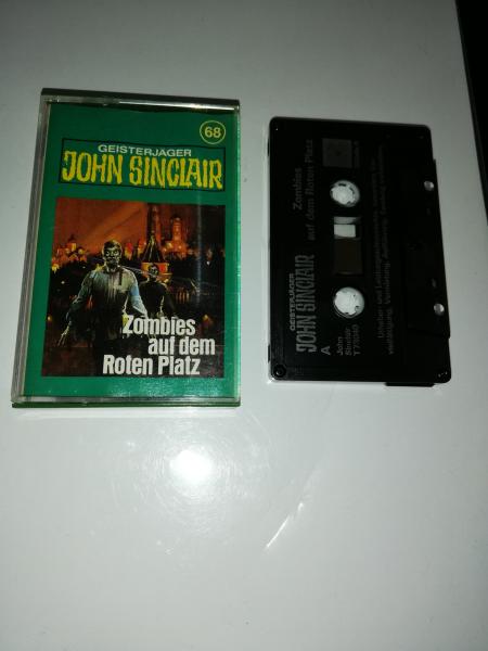 Geisterjäger John Sinclair Folge 68 Zombies auf dem Roten Platz 5-fach Schwarz geschraubt Schwarz mit Weißen Druck 73040