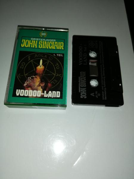 Geisterjäger John Sinclair Folge 99 Voodoo-Land Teil 1 Schwarz mit weißen Druck 73501