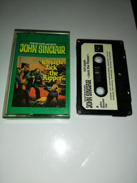 Geisterjäger John Sinclair Folge 32 Ich jagte Jack the Ripper 5-fach Silber geschraubt Schwarz mit Weißen Aufkleber 182