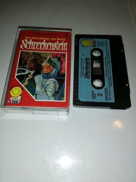 Die Rennfahrer von Burg Schreckenstein Folge 3 Schneiderton 5-fach Schwarz geschraubt Schwarz mit Blauen Aufkleber 5012