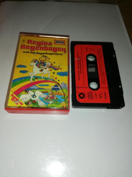 Regina Regenbogen Folge 1 und das Regenbogenland 5-fach Schwarz geschraubt Schwarz mit Roten Aufkleber 31 692-7 Sonocord