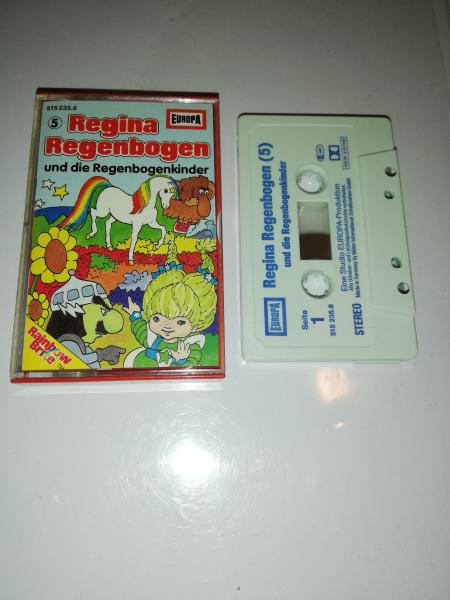 Regina Regenbogen Folge 5 und die Regenbogenkinder Weiß mit Blauen Druck 515235.6 Europa