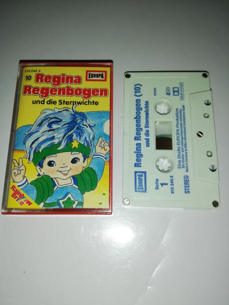 Regina Regenbogen Folge 10 und die Sternwichte 5-fach Silber geschraubt Weiß mit Blauen Druck 515240.2