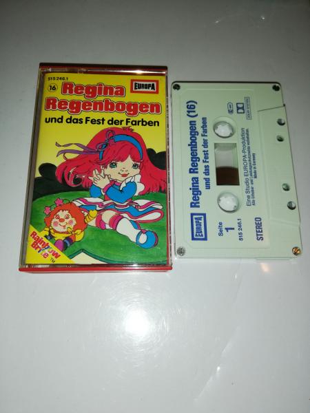 Regina Regenbogen Folge 16 und das Fest der Farben 4-fach Silber geschraubt Weiß mit Blauen Druck 515246.1