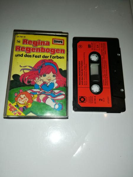 Regina Regenbogen Folge 16 und das Fest der Farben 4-fach Schwarz geschraubt Schwarz mit Roten Aufkleber 31 761-0 Sonocord