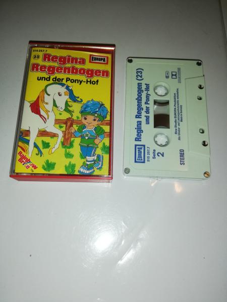 Regina Regenbogen Folge 23 und der Pony-Hof 4-fach Silber geschraubt Weiß mit Blauen Druck 515257.7 Europa