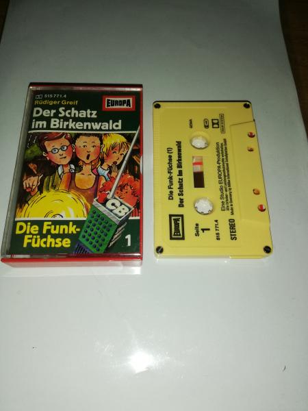 Die Funk Füchse Folge 1 Der Schatz im Birkenwald 4-fach Silber geschraubt Gelb 515771.4 Europa