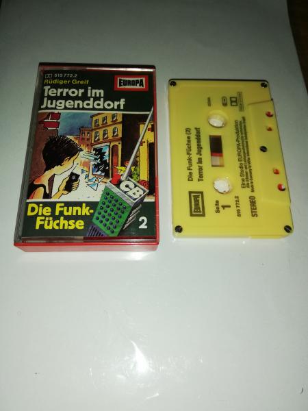 Die Funk Füchse Folge 2 Terror im Jugenddorf 5-fach Silber geschraubt Gelb 515772.2 Europa