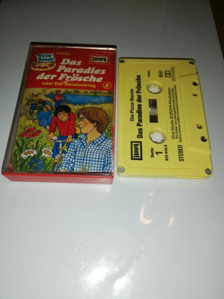 Pizza Bande Folge 5 Das Paradies der Frösche 4-fach Silber geschraubt Gelb 515945.8