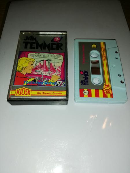 Jan Tenner Folge 2 Tödlicher Nebel Weiß mit Silbernen Aufkleber 4.27702 CD Europa