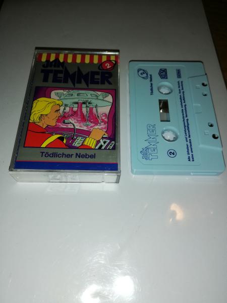 Jan Tenner Folge 2 Tödlicher Nebel Hellblau mit Blauen Druck 4.27702 (Blaues Cover)