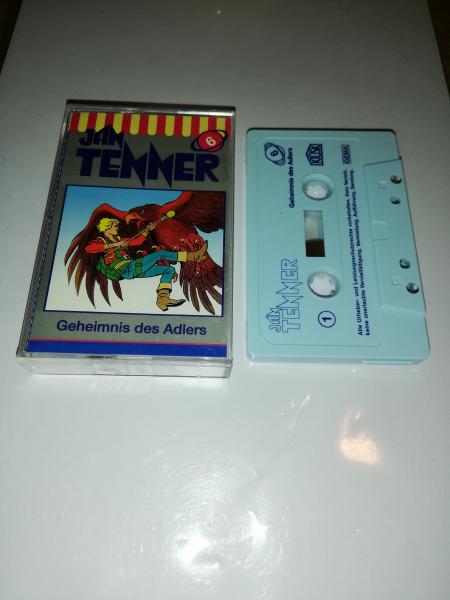 Jan Tenner Folge 6 Geheimnis des Adlers Hellblau mit Blauen Druck 4.27706