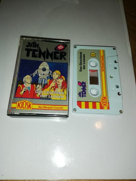 Jan Tenner Folge 15 Das Geschenk der Leonen 5-fach Silber geschraubt Weiß mit Grauen Aufkleber 4.25709 CD