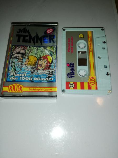 Jan Tenner Folge 22 Planet der 1000 Wunder 5-fach Silber geschraubt Weiß mit Silbernen Aufkleber 4.27722 CD Kiosk