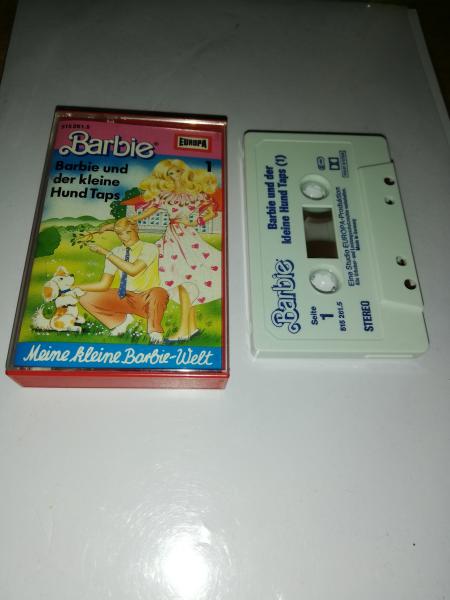 Barbie Folge 1 und der kleine Hund Tabs Weiß mit Blauen Druck 515 261.5 Meine kleine Barbie-Welt Europa