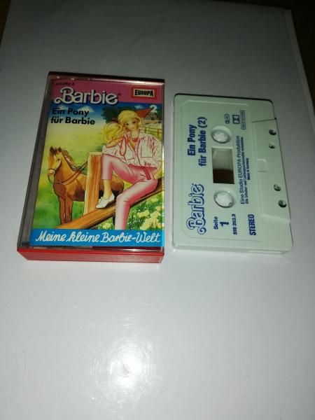 Barbie Folge 2 Ein Pony für Barbie Weiß mit Blauen Druck 515262.3 Meine kleine Barbie-Welt Europa