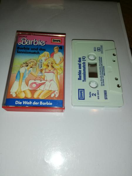 Barbie Folge 4 und das Tennismatch Weiß mit Blauen Druck 515264.0 Die Welt der Barbie