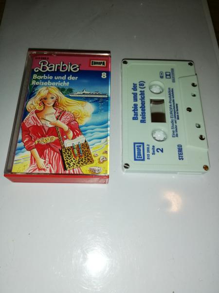 Barbie Folge 8 Barbie und der Reisebericht 5-fach Silber geschraubt Weiß mit Blauen Druck 515268.2