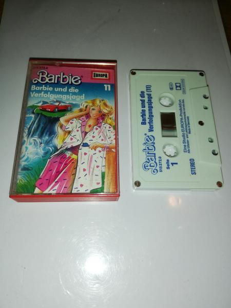 Barbie Folge 11 Barbie und die Verfolgungsjagd 5-fach Silber geschraubt Weiß mit Blauen Druck 515272.0 Europa
