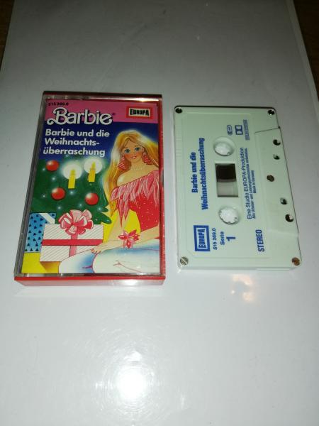 Barbie Folge Barbie und die Weihnachtsüberraschung 5-fach Silber geschraubt Weiß mit Blauen Druck 515269.0