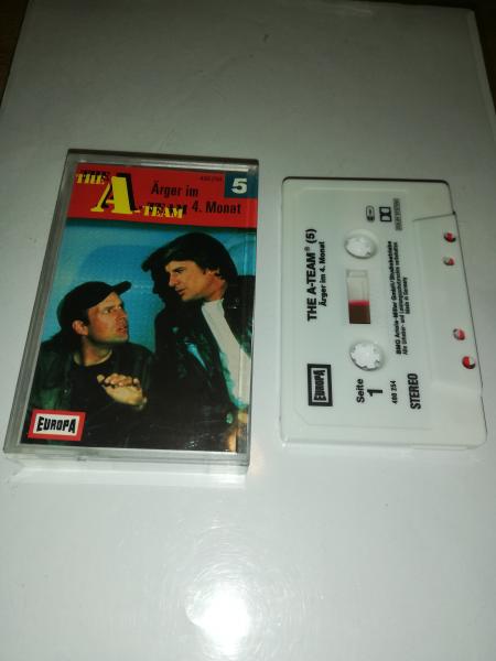 The A-Team Folge 5 Ärger im 4. Monat Weiß mit Schwarzen Druck 490254 Europa